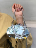 Momentlover Original Creation Chains Geometric Alloy Bags Accessories