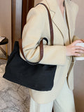 Momentlover Simple Casual Canvas 3 Colors Bag