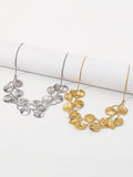 Solid Color Leaves Shape Necklaces Accessories