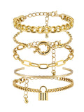 Momentlover Original Cool Hip-Hop Chains Bracelet