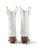 Momentlover Split-Joint Pointed-Toe Pumps Boots