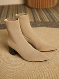 Momentlover Split-Joint Sock Boots Boots
