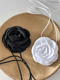 Lace-Up Flower Shape Necklaces Accessories Dainty Necklace