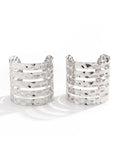 Momentlover Solid Color Hollow Geometric Bracelet Accessories