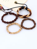 Momentlover Punk Braided Vintage  Bracelet Accessories