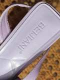 Momentlover Solid Color Sandals Pumps