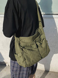 Momentlover Simple Solid Color Bags Accessories
