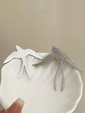 Momentlover Solid Color Animal Shape Brooch Accessories