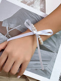 Momentlover Tied Handmade Bowknot Necklaces Accessories Bracelet Accessories