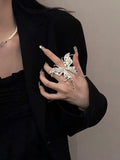 Momentlover Original Statement Butterfly Shape Ring