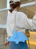 Momentlover Zipper Rivet Chains Animal Shape Crossbody Bags