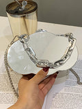 Momentlover Original Creation Chains Geometric Alloy Bags Accessories