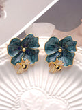 Momentlover Flower Shape Bee Shape Earrings Accessories