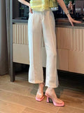 Momentlover Transparent Square-Toe Sandals Pumps