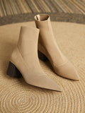 Momentlover Split-Joint Sock Boots Boots