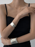 Momentlover Solid Color Geometric Irregularity Bracelet Accessories