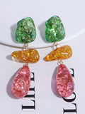 Momentlover Geometric Drop Earrings