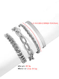 Momentlover Original Cool Statement Chains Bracelet