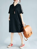 Momentlover Casual With Pocket Hoodies&Dress