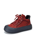 Momentlover Tied Round-Toe Shoes Booties