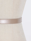 Momentlover Solid Color Asymmetric Belts