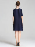 Momentlover Original Elegant Crane Printed Mini Dress
