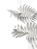 Momentlover Solid Color Leaves Shape Drop Earrings