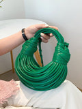 Momentlover Fashion Solid Color Tasseled Bags Accessories