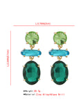 Momentlover Original Statement Contrast Color Earrings
