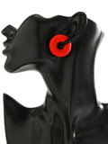 Momentlover Solid Color Geometric Ear Clip