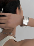 Momentlover Solid Color Geometric Irregularity Bracelet Accessories
