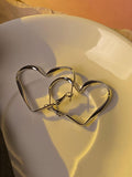 Momentlover Heart Shape Earrings Accessories