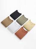 Momentlover Simple Solid Color High-Low Asymmetric Modal Pajama Top