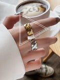 Momentlover Solid Color Rings Accessories