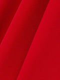 Momentlover Long Sleeves Hollow Pockets Solid Color High-Neck Evening Dresses