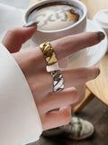 Momentlover Solid Color Rings Accessories