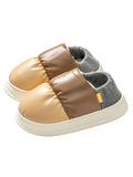 Momentlover Casual Non-Slip Keep Warm Waterproof Flat Shoes