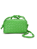 Momentlover Zipper Woven Crossbody Bags Bags