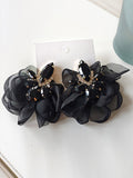 Momentlover Flower Shape Drop Earrings
