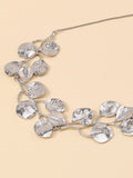 Solid Color Leaves Shape Necklaces Accessories