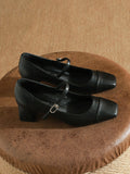 Momentlover Split-Joint Pumps Mary Janes