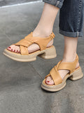 Momentlover Open Toe Sandals Platform Shoes