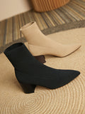 Momentlover Split-Joint Sock Boots Boots