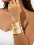 Momentlover Solid Color Geometric Bracelet Accessories