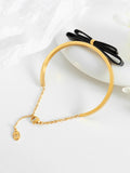 Momentlover Contrast Color Bow-Embellished Bracelet Accessories