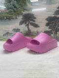 Momentlover Open Toe Slippers Platform Shoes
