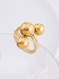 Momentlover Geometric Star Shape Rings Accessories