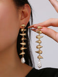 Momentlover Geometric Drop Earrings