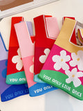 Momentlover Floral Woven Handbag Bags