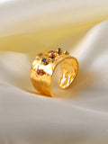 Momentlover Rhine Stones Adjustable Rings Accessories